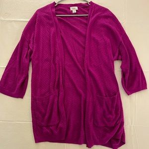 Old Navy 3/4 sleeve light weight cardigan, Large